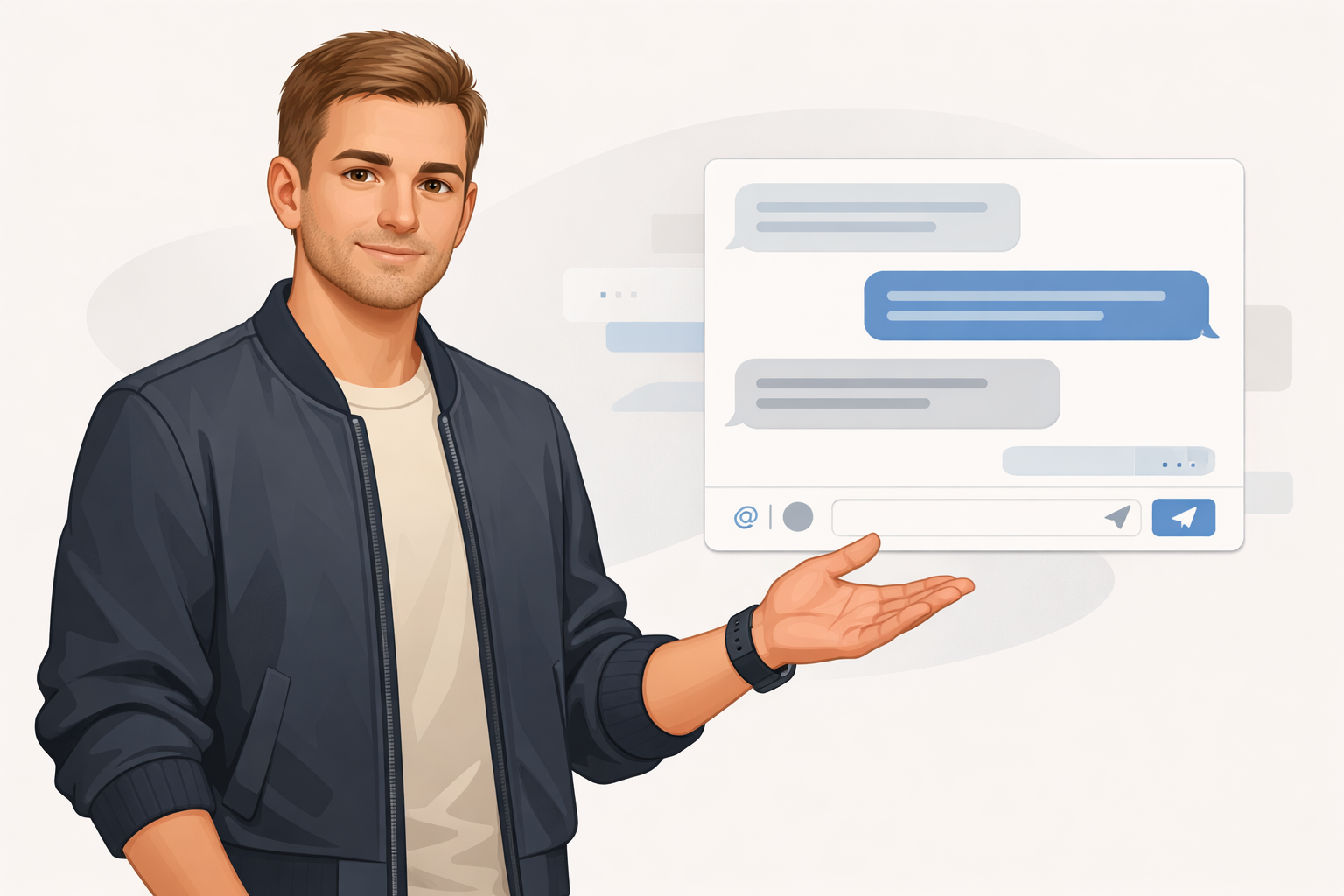 Алекс — AI-помощник по переписке